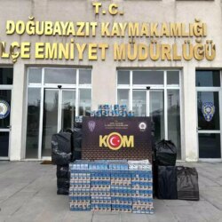 Doğubayazıt’ta 10 Bin Paket Kaçak Sigara Ele Geçirildi