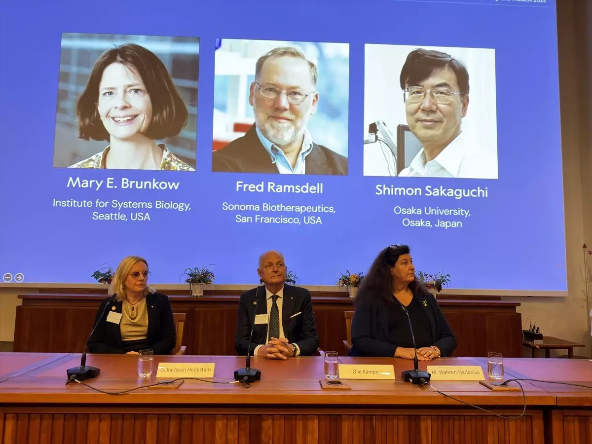 2025 Nobel Tıp Ödülü Sahipleri Açıklandı