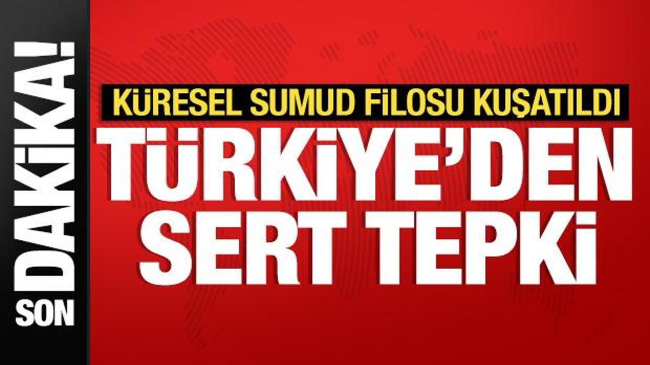 Dışişleri Bakanlığı’ndan Sumud Filosu’na müdahale eden İsrail’e tepki
